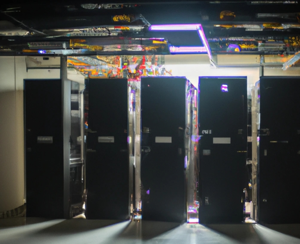 The Broad Group server rack